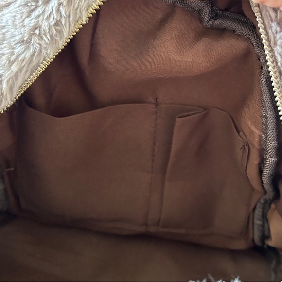 3 AM FOREVER Fluffy Bunny Backpack Purse - Picture 12 of 14